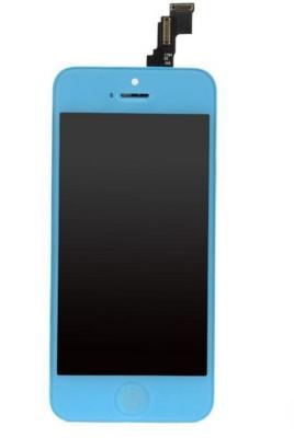 China Capacitive Iphone LCD Screen For Iphone 5C LCD With Digitizer Blue for sale