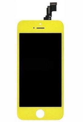 China Capacitive Iphone LCD Screen For Iphone 5C LCD With Digitizer Yellow for sale