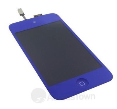 China High Definition Ipod Touch 4G LCD With  Digitizer Assembly  Dark Blue for sale