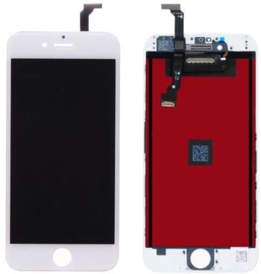 Chine Écran d'affichage à cristaux liquides de téléphone portable d'IPS pour l'affichage à cristaux liquides d'Iphone 6G avec le blanc d'Assemblée de convertisseur analogique-numérique à vendre