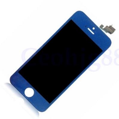 China High Definition Iphone LCD Screen For Iphone 5G LCD With Digitizer Dark Blue for sale