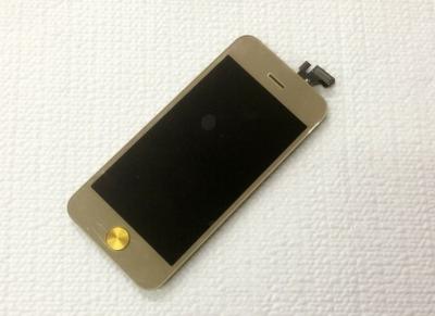 China IPS Iphone LCD Screen For Iphone 5G LCD With Digitizer Assembly Gold for sale