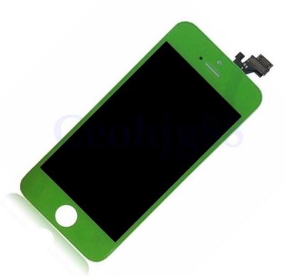 China High Definition Iphone LCD Screen For Iphone 5G LCD With Digitizer Green for sale