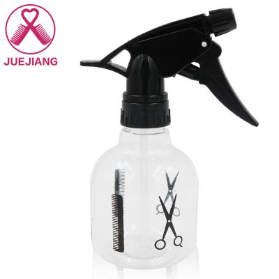 China Custom Plastic Fine Sprayer Durable Barber Shop Hair Salon Product Clear Spray Bottles With Best Nozzle Pump for sale