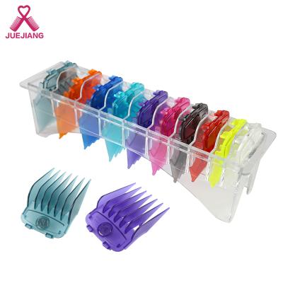 China 10Pcs/Pack Salon Super Classic Multi Color Hair Shaver Main Magnet Keeps Replacement Comb Hair Trimmer for sale