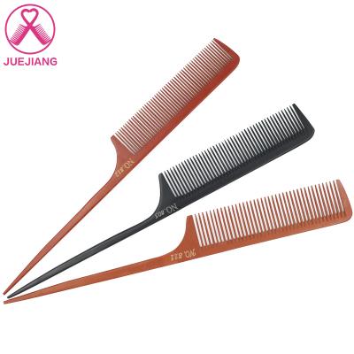 China Home Wide Tooth Comb For Professional Hairdresser Anti-Static Topping, Highlighting Highlights Comb Weaving Foiling Hair Comb for sale