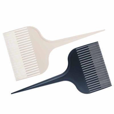 China 2021 Hot High Heat Resistance Hairdresser's Professional Hairstyle Highlights A Comb, Headed Tail Hair Plastic Comb for sale