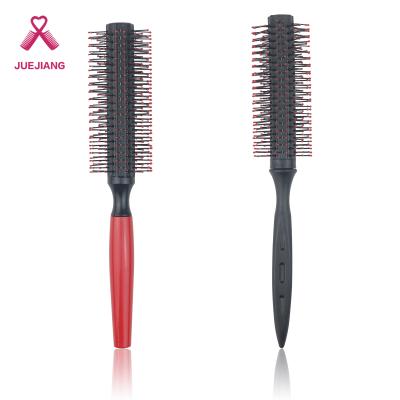 China Duct Round Super Blow Brush Plastic With Nylon Bristle Drying Thermal And Ionic Roll Styling Hair Brush for sale