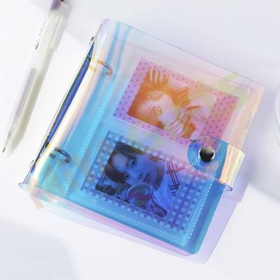 China Fabric Personalized Soft Clear Clear Cover Photo Album Card Holder Collecting Book With Pocket for sale