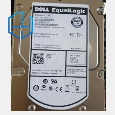 China Hdd Original New HPE FOR DELL EqualLogic 600G SAS 15K 3.5 Hard Disk 00VX8J ST3600057SS for sale