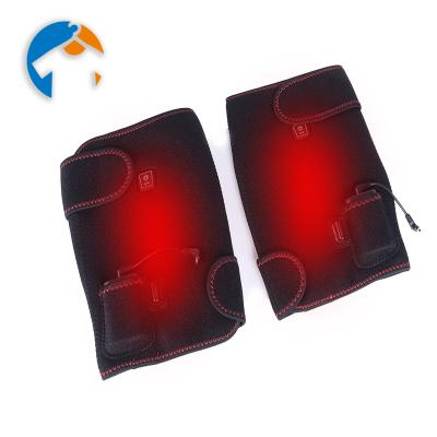 China New Unisex Convenient Rechargeable Heater Warm And Heating Pad Heated Wrap Knee Protector For The Knee for sale