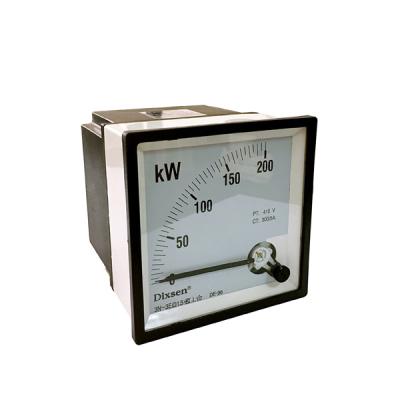 China Panel Type AC Analog-wattmeter DT-W96 Power Meter for sale