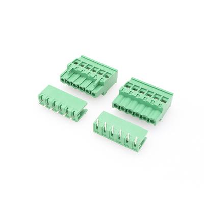 China Wholesale Competitive Price PCB KF2EDGKA KB Pitch 5.08mm Posts 2p-24p Female Screwless China Pluggable Terminal Block Connector for sale