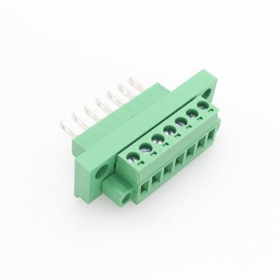 China PCB KF2EDGKM/WB Pitch 5.08mm Posts 2p-24p Female & Male Feed Through Pluggable Terminal Block Connector for sale