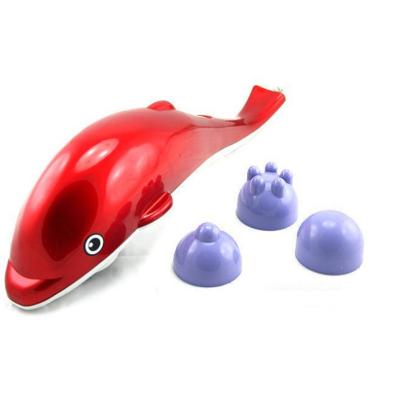 China Body Red Infrared Handheld Full Body Personal Massage Heads Dolphin Massager for sale