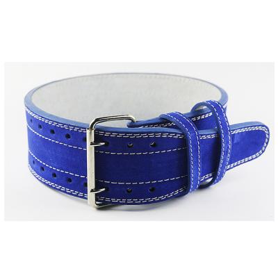 China Whip 10mm Power Support Gym Back Belts Colorful Leather Weightlifting Belt for sale