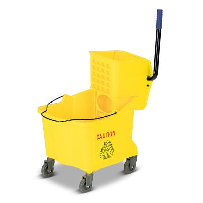 China 2021 New Style Mop Bucket Professional Bucket Wringer Trolley 36L Foldable Stored Handless Mop Water Cleaning Broom for sale