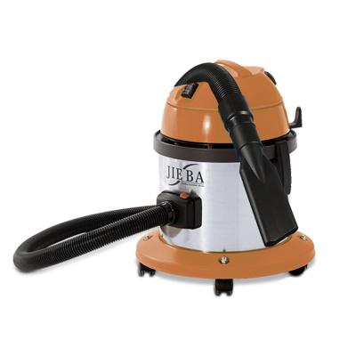 China Orange Hotel Large Vacuum Cleaner Household Stainless Steel Bucket Dry High Power Powerful Body Vacuum 10L Suction for sale