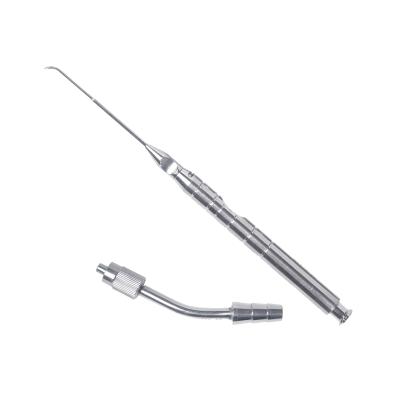 China Reusable earwax micro hooks with suction tube ear microsurgery instruments ENT instruments for sale