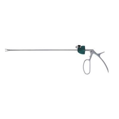 China Plastic clip applicator clip applicator with limit lock for hemolok clip 5*330mm surgical laparoscopic instruments for sale