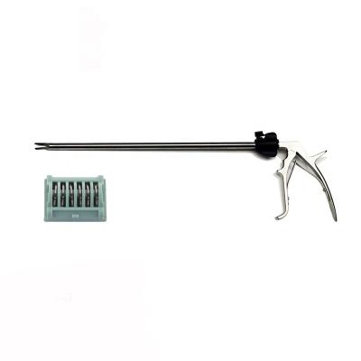 China Plastic Titanium Staple Applier Staple Applicator 5*330mm Laparoscopic Instruments for sale