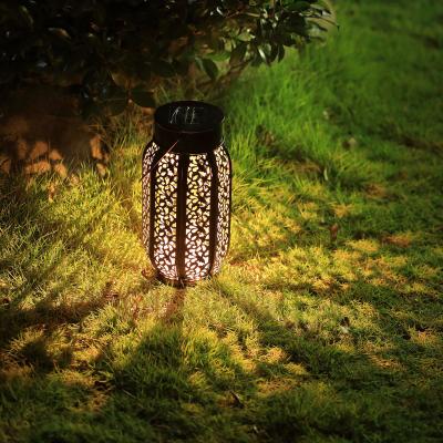 China Garden Hanging Light Waterproof Led Solar Lantern Garden Decorative Metal 10 Ce 80 Garden Decoration 1*400mh AAA Ni-mh Battery -20 - 60 for sale