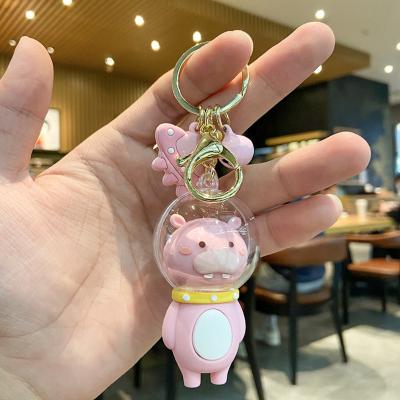 China New Cartoon Keychain Professional Custom 3D Manufacturer PVC Keychains Factory Bag Animal Pendant For Gifts for sale