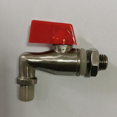 China Rose Gold Modern Handle Dispenser Drinks Beer Tap Stainless Steel Copper Faucet for sale