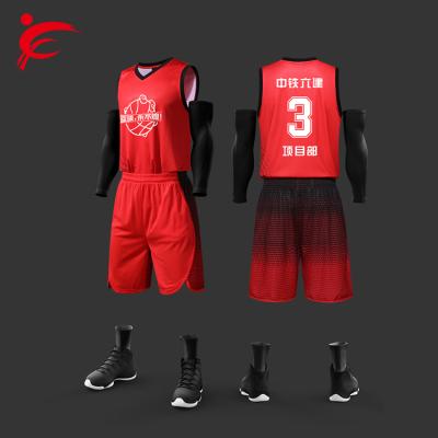 China OEM Antibacterial Wholesale Unique Custom Basketball Wear Uniform Set for sale