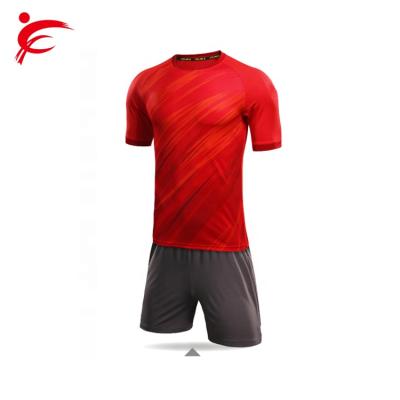 China Sets Custom Design Cheap Gym Wear Football Suit Quick-Drying Sublimation Print Football Suit For Men for sale