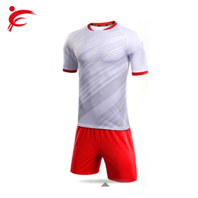 China Sets Customized Team Soccer Uniforms Adult Jerseys Football Suit For Foot Training Men Sports for sale