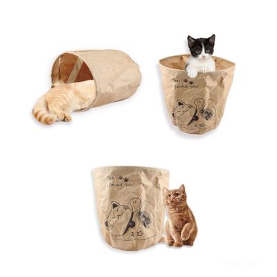 China Fashion Breathable Single Pet Carrier Bag For Cats Cat Carrier Bag Brown Paper Purse For Cats for sale