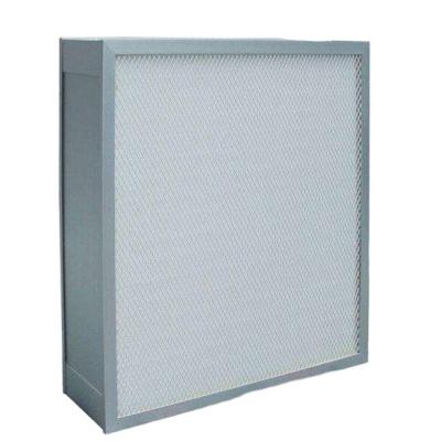 China Cleanroom factory sale mini-pleat hepa ULPA filter top hepa ULPA filter factory top hepa filter for sale