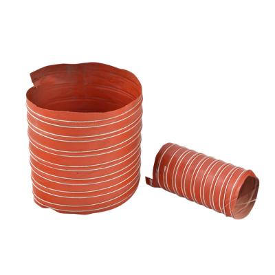 China PVC Sprial Home Ventilation Flame Retardant Flexible Steel Flexible Air Duct for Tunnel/Laboratory/Poultry House for sale