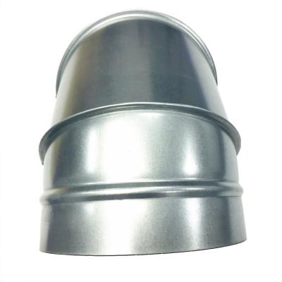 China China Modern 90 Degree Galvanized Iron Round Duct Elbow for sale