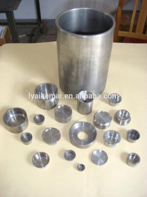 China Irregular Shape Molybdenum Tungsten Alloy Products Sintering Crucible for sale