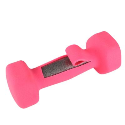 China Family Fitness Hand Weights Fixed Round Indoor Weight Gym Equipment Multi Gym Used Dumbbells PVC Dumbbell for sale