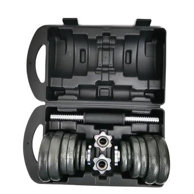 China Plated Dumbbell Our Hot Selling Wholesale 20kg Gym Dumbbell Manufacturers-Suppliers for sale