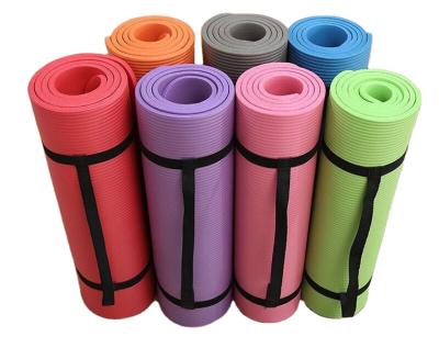 China Family Fitness Home Exercise Gym Workout Sports Non Slip Branded Custom Eco Friendly Fitness Yoga, Tape Yoga Mat for sale