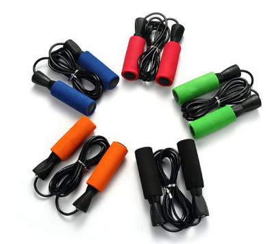 China Durable standard premium heavy jump rope with adjustable extra thick cable, weighted jump rope, super fast professional skipping rope for sale