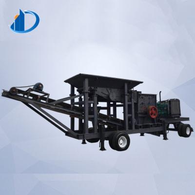 China Mobile stone crush stones high capacity small jaw crusher plant with factory price for sale