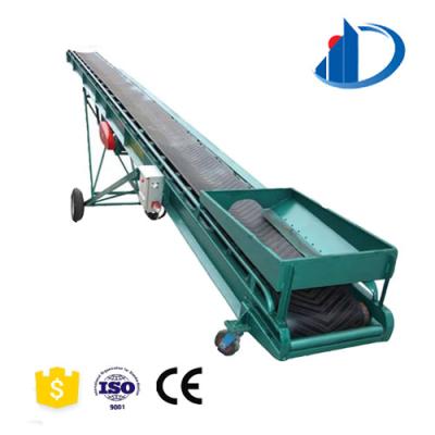 China Bulk Material Heat Resistant Industrial Compost Conveyor Belt Peanut And Mud Potato For Construction for sale