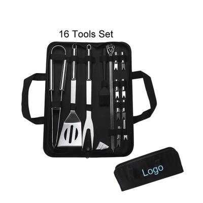 China Agriculture 16 BBQ Tools For Promotional Gift Set For Gifts For Men Business Gift Sets for sale