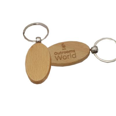 China Mute Promotion Gift Mute Key Chain Oval Shape Item Promotional Craft The Key Chain Bedroom Key Ring Surfboard Wood Key Chain for sale