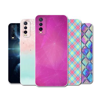 China High Protective TPU Case For VIVO Y20A Y20 2021 Y11S Mobile Phone Casing Laser Print Mobile Phone Cover for sale