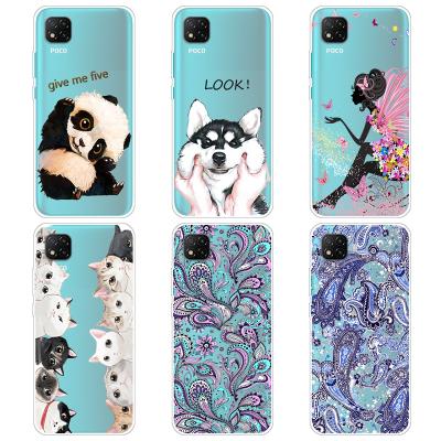 China High Blank Tpu Sublimation Printing Cell Phone Back Cover Protective Cell Phone Case For Xiaomi Poco C3 M3 X3 for sale