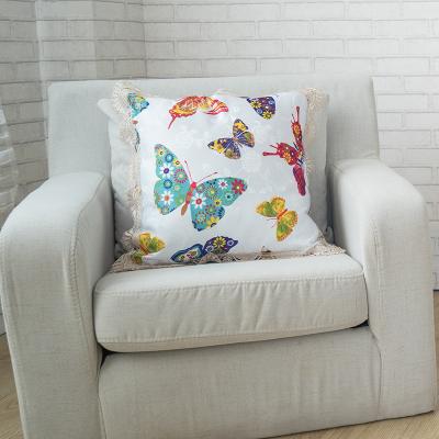 China Non-Toxic Jacquard Fabric Factory Wholesale Custom Cushion Covers for sale