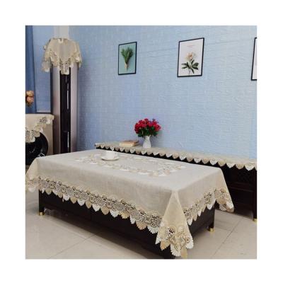 China Embroidery Disposable Hand Made Tablecloth Customization Handmade Tablecloth for sale