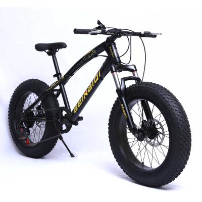 China Fat Bike 4.0 Mountain Steel Bicycle Cruiser Beach Tire Bike for sale