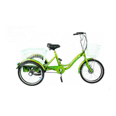 China Popular 24 Inch Adult Tricycle Bikes With Passenger Seat for sale